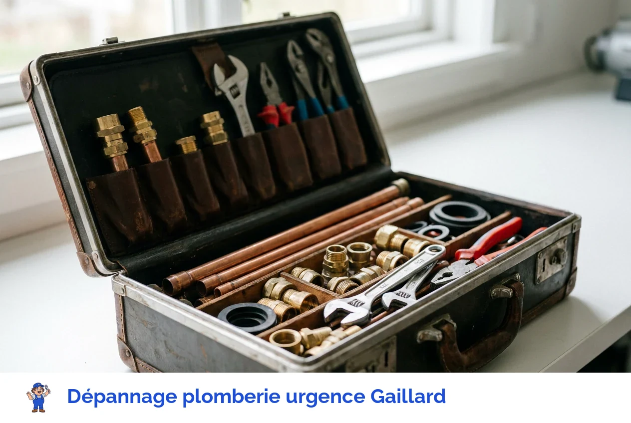 Dépannage plomberie urgence à Gaillard