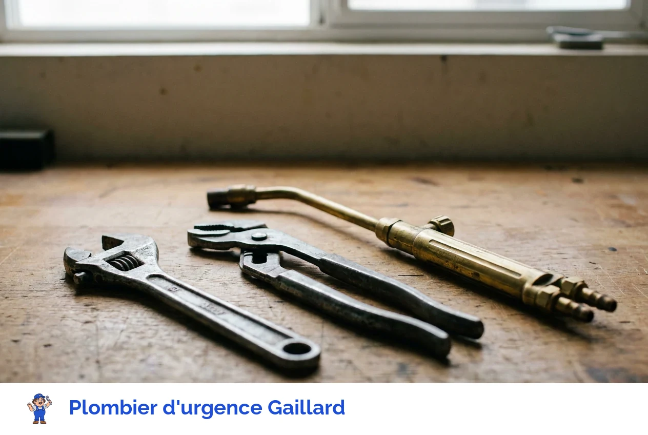 Plombier d'urgence à Gaillard