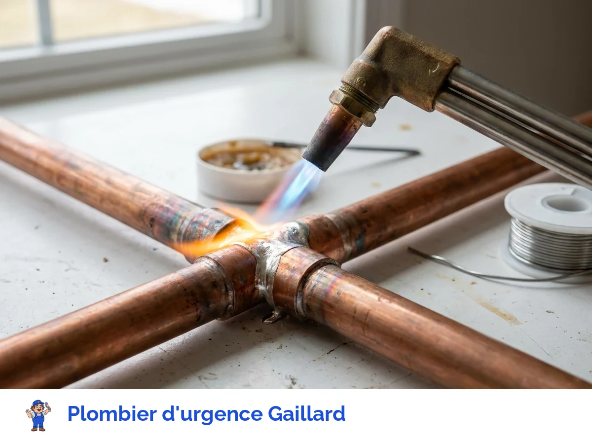 Plombier d'urgence à Gaillard