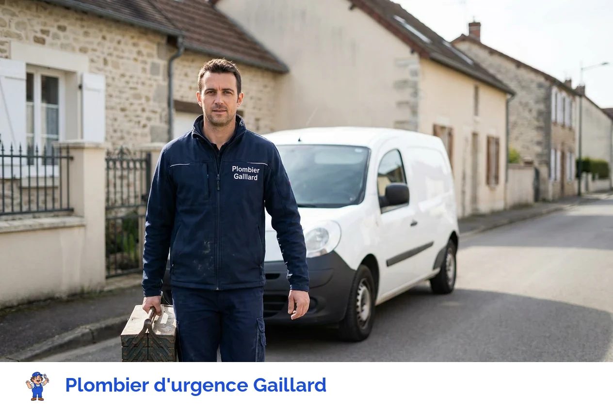 Plombier d'urgence à Gaillard
