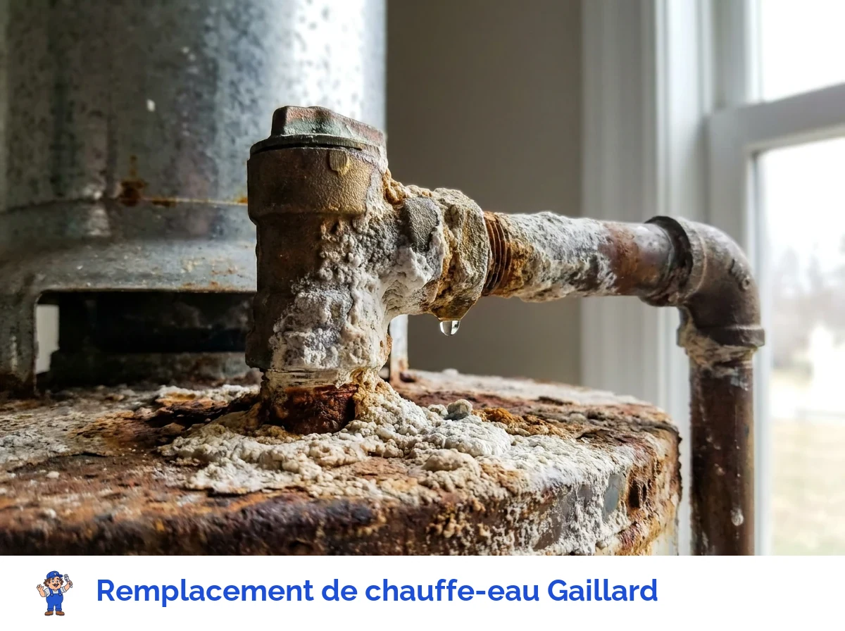 Remplacement de chauffe-eau à Gaillard