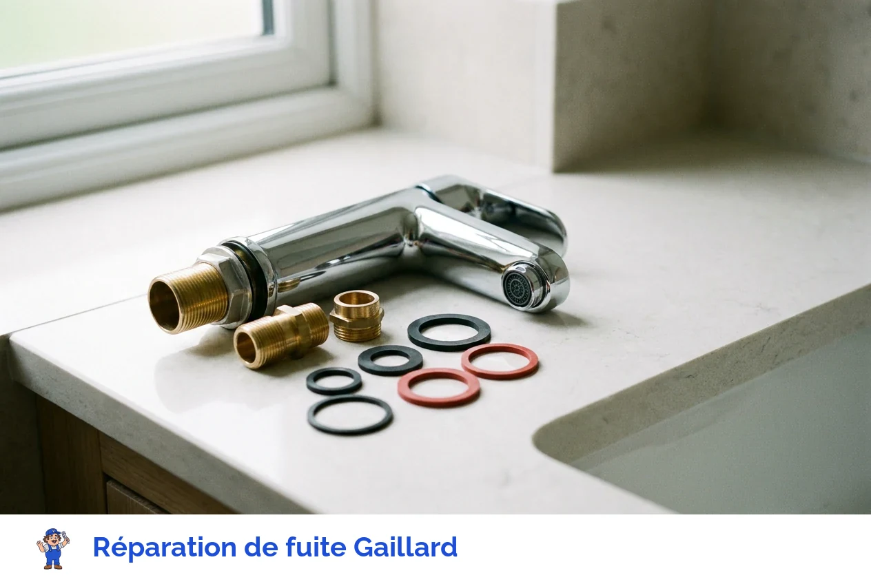 Réparation de fuite à Gaillard