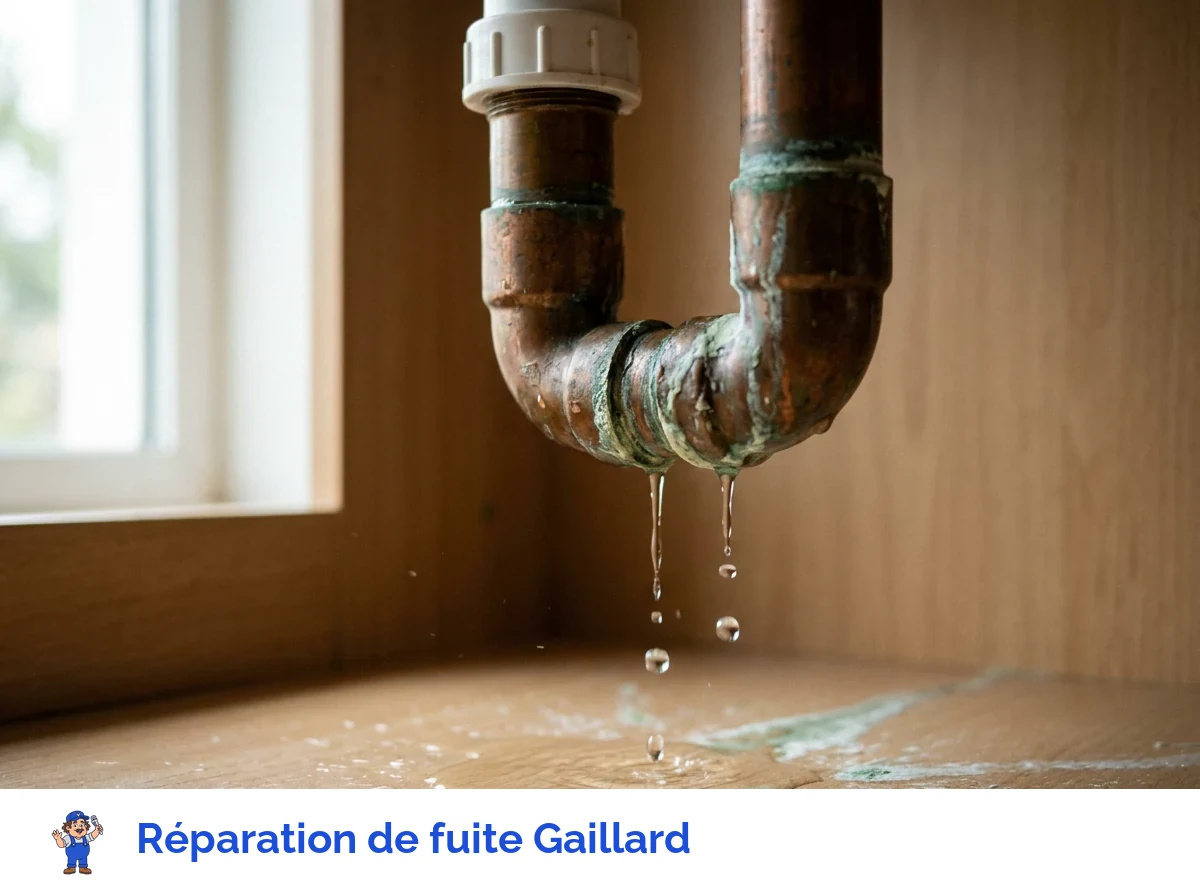 Réparation de fuite à Gaillard